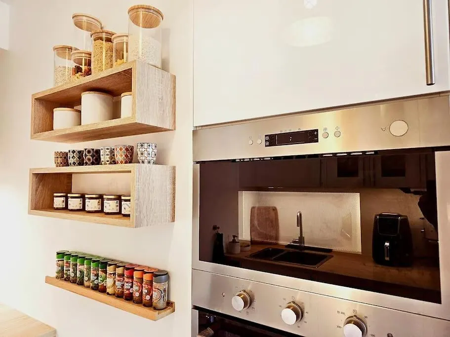 아파트 Chic Appartement En Plein 파리